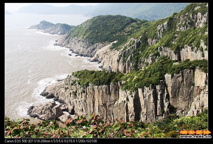 美丽的山峰。