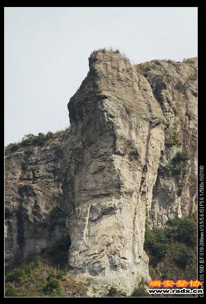 独立的山峰。